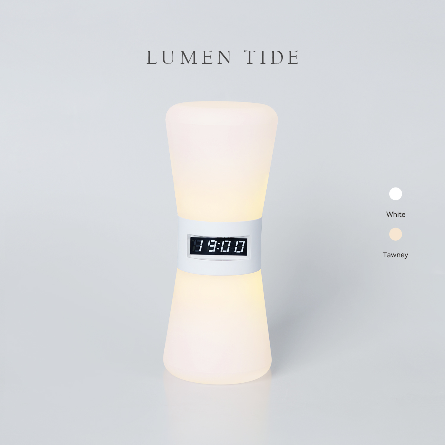 LUMEN TIDE - Hourglass Lamp